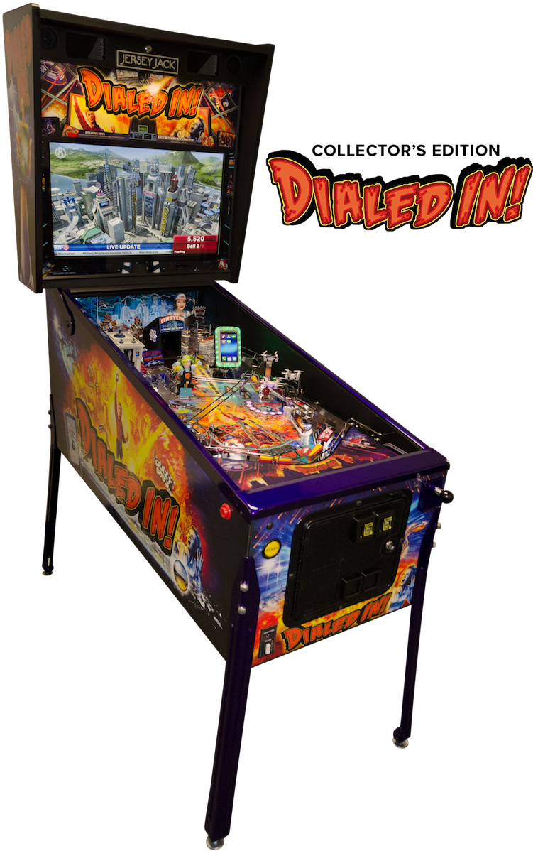 Dialed In Pinball Machine - Dialed In Pinball (750x1204), Png Download