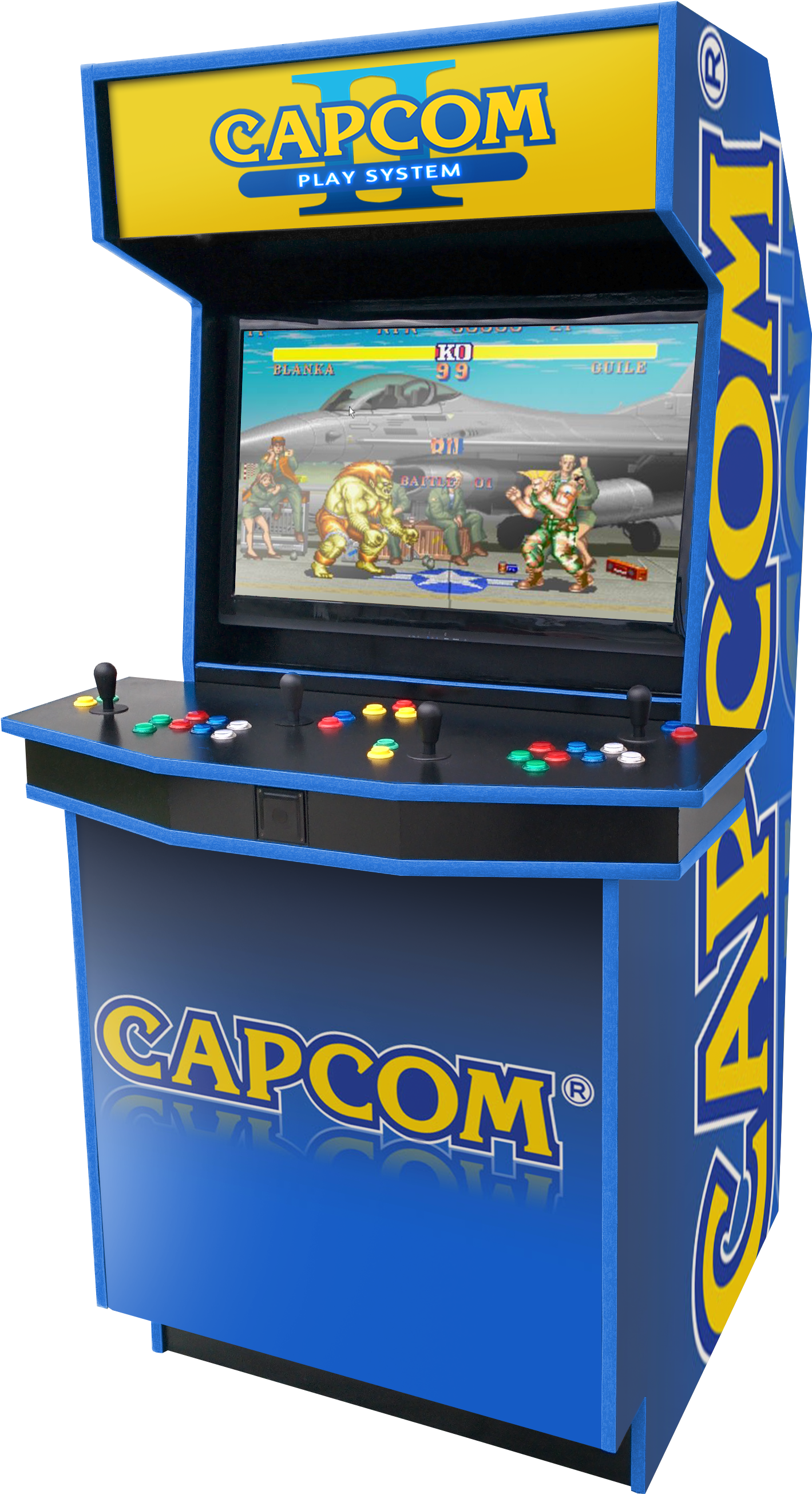Console Metadata Mega Thread Contributions Launchbox - Ps3 Marvel Vs Capcom 2 Tournament Stick (1507x2686), Png Download