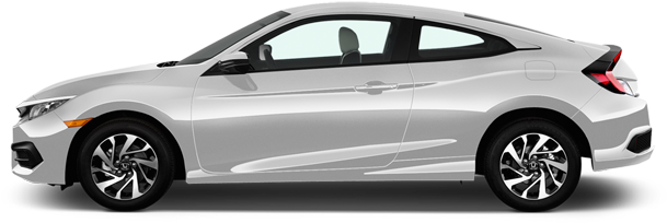 Honda Civic Lx - Honda Civic Lx Coupe 2018 (640x480), Png Download