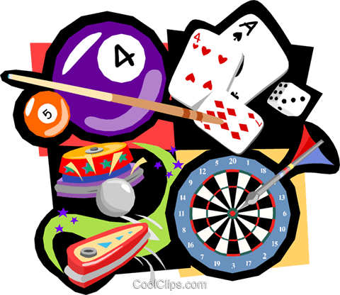 Gamming Pool, Darts, Cards, Pinball Royalty Free Vector - Indoor Games And Sports (480x416), Png Download
