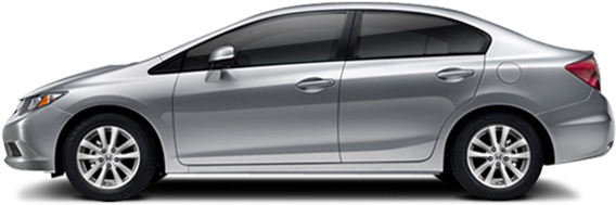 Honda Civic Dx - Honda Civic 2012 (640x480), Png Download