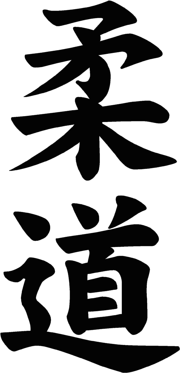 300px Judo Pictogram - Kanji Judo (600x1251), Png Download