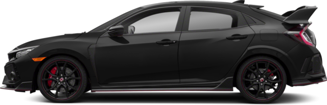 Base 2018 Honda Civic Type R Hatchback Base - 2018 Honda Civic Type R (640x206), Png Download