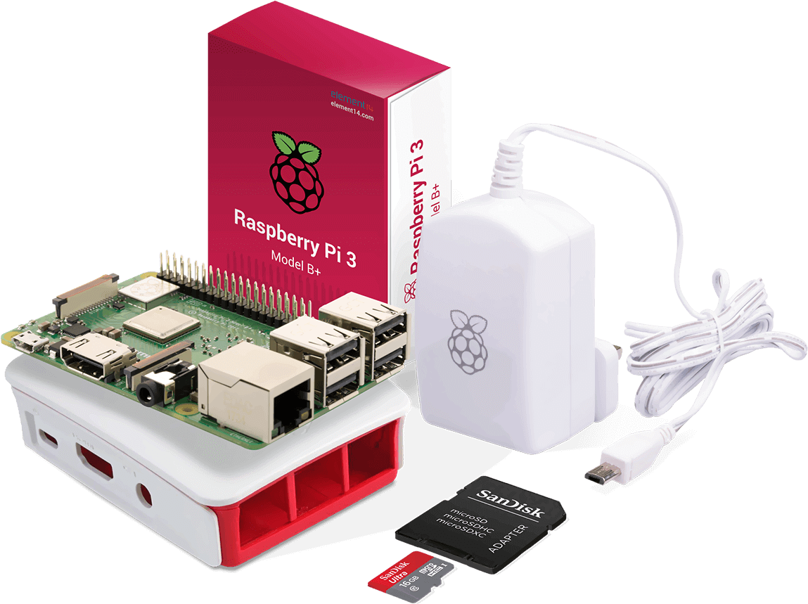 Raspberry Pi 3 B Starter Kit - Raspberry Pi (1200x1200), Png Download