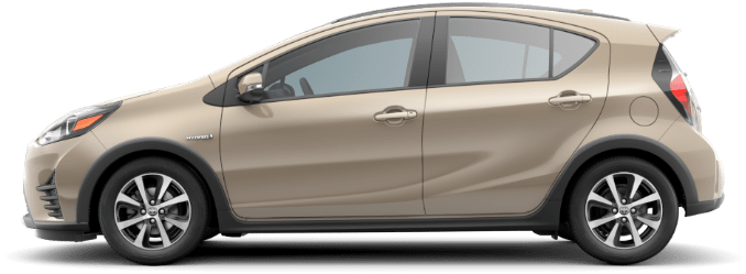 Sandstorm - Toyota Prius C Sandstorm (864x350), Png Download