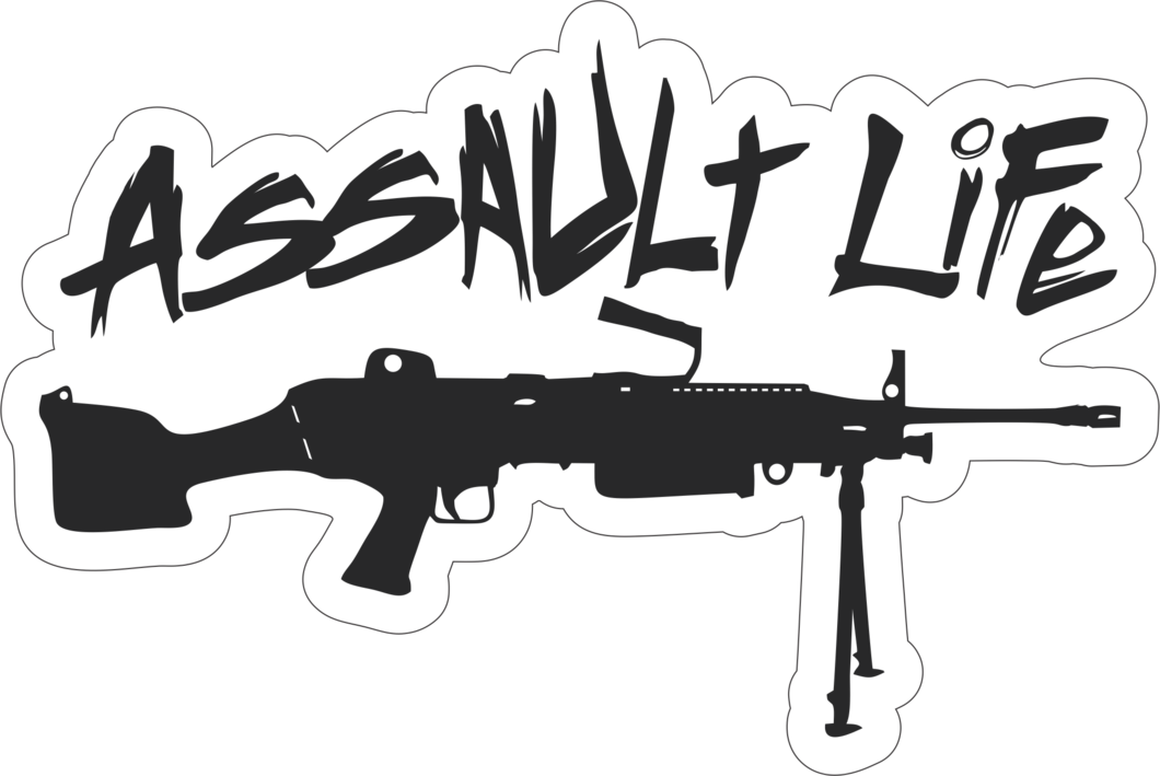 Assault Life Tactical M249 Lmg - Gun Used In Las Vegas Shooting (1060x709), Png Download