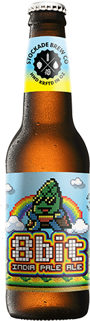 Beer Stockade Brew Co 8 Bit - Stockade Brew Co 8 Bit X 24 (300x475), Png Download