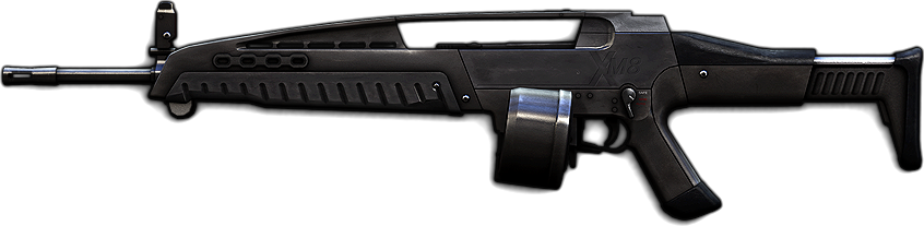 Xm8 Airsoft Gun (846x207), Png Download