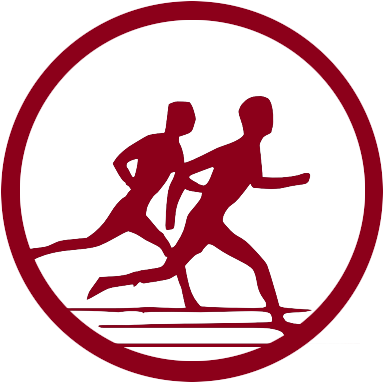 Crosscountry - Athletics Running Image Black And White (400x400), Png Download