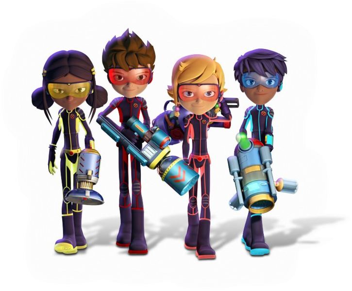 Wix Mp - Monster Buster Club Logo (725x600), Png Download