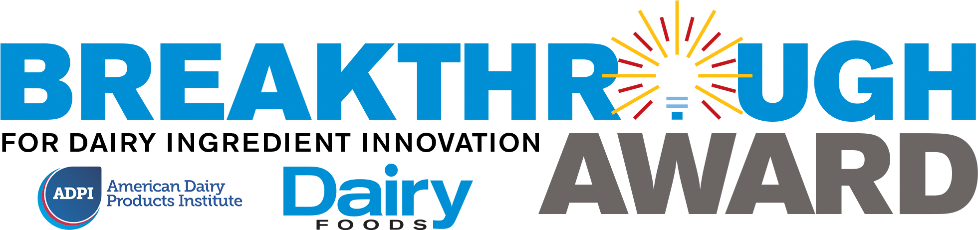 2019 Breakthrough Award For Dairy Ingredient Innovation - Adpi (2242x611), Png Download