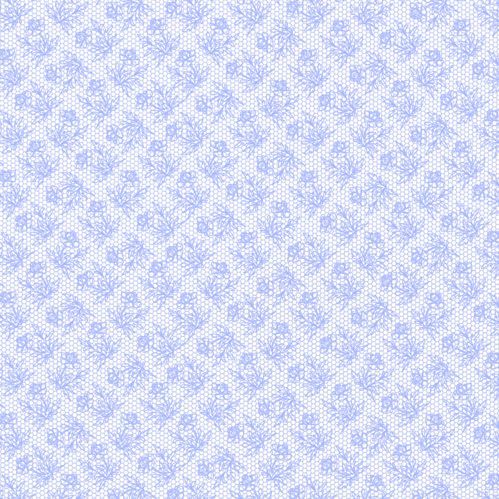 Lace Florallace Blue Background - Pattern (1024x1024), Png Download