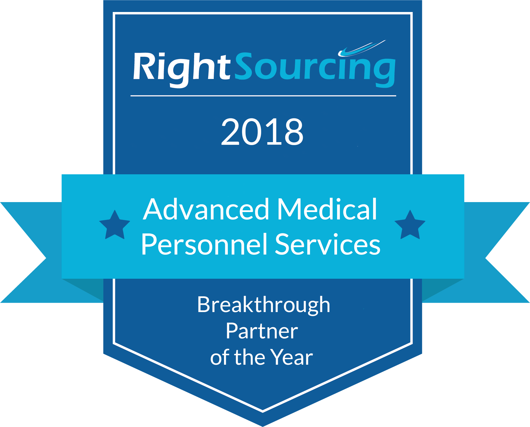 Advanced Wins Rightsourcing's 2018 Breakthrough Partner - 5 Star (1810x1460), Png Download