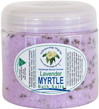 Lavender Myrtle Bathsalts - Lavender (800x800), Png Download