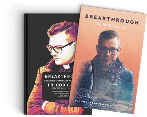 Breakthrough Fr Rob Galea - Robert Galea (1000x580), Png Download