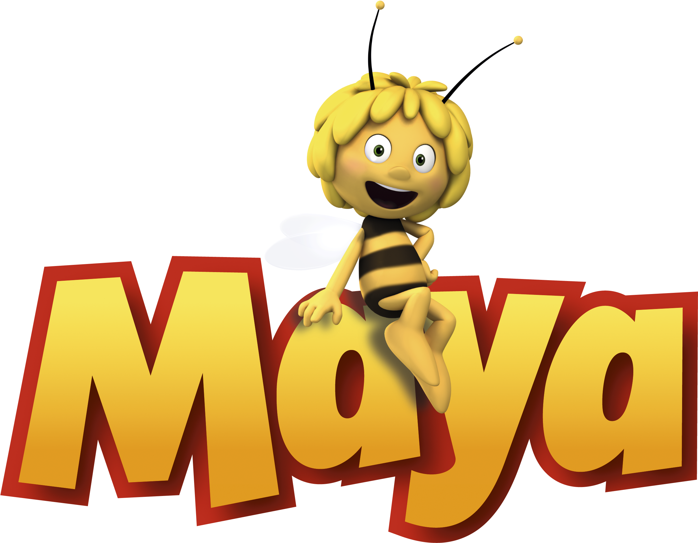 Maya Logo - Happy Birthday Maya The Bee (3155x2221), Png Download
