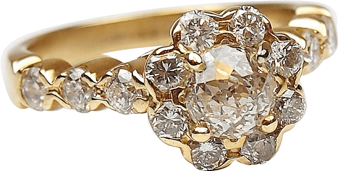Previous - Next - Crown Of Light Diamond Settings (1115x1115), Png Download