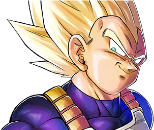 Super Saiyan Vegeta - Cartoon (1024x256), Png Download