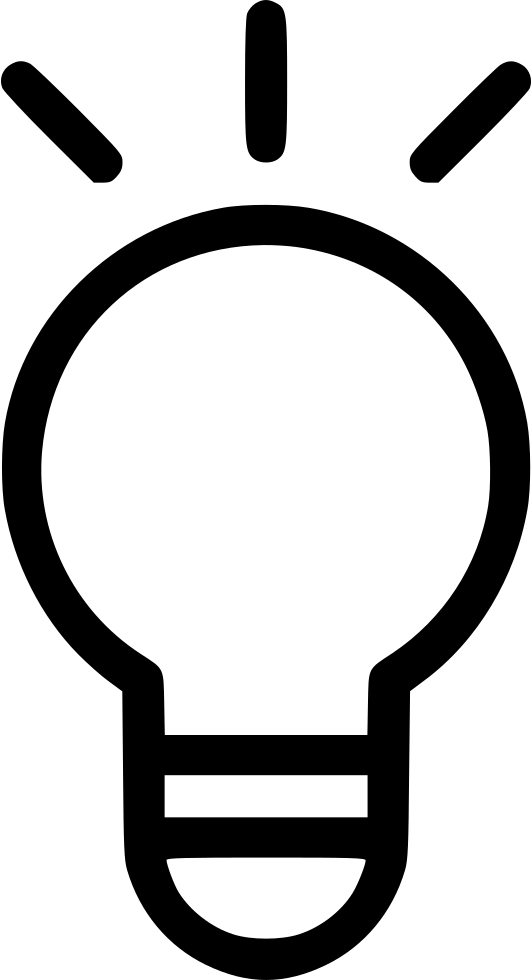 Bulb Light Idea Discovery Think Research Shine Comments - Incandescent Light Bulb (532x980), Png Download