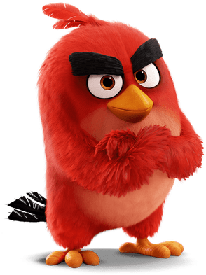 Zoom - Angry Birds Movie Red Png (315x420), Png Download