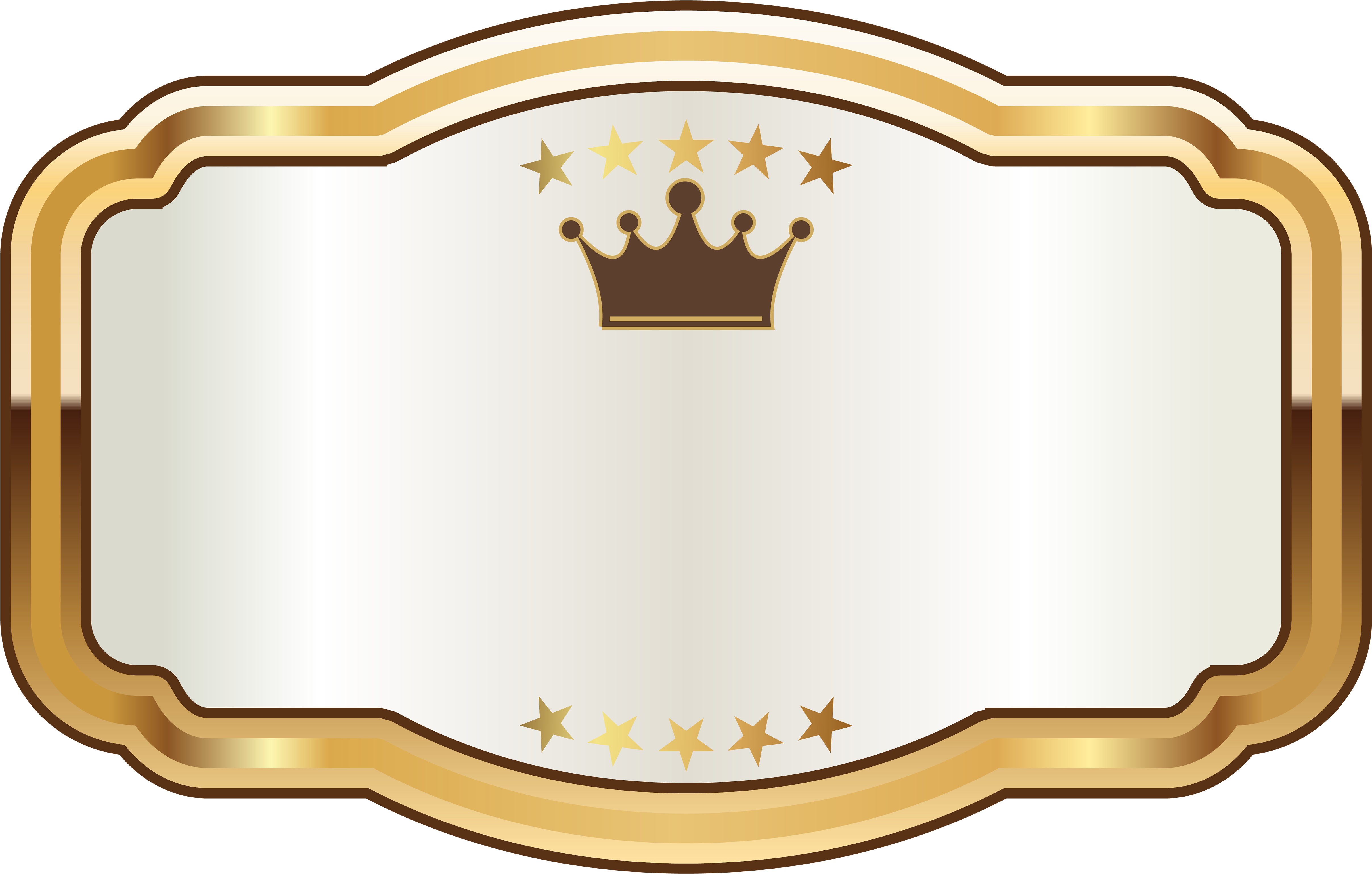 Labels Gold Png (5000x3185), Png Download