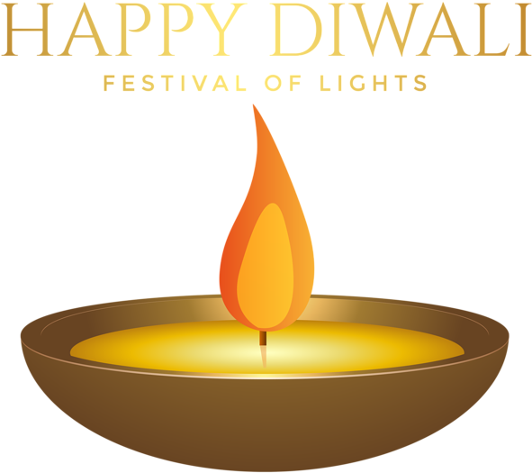 Happy Diwali Png Clip Art Image - Flame (600x559), Png Download