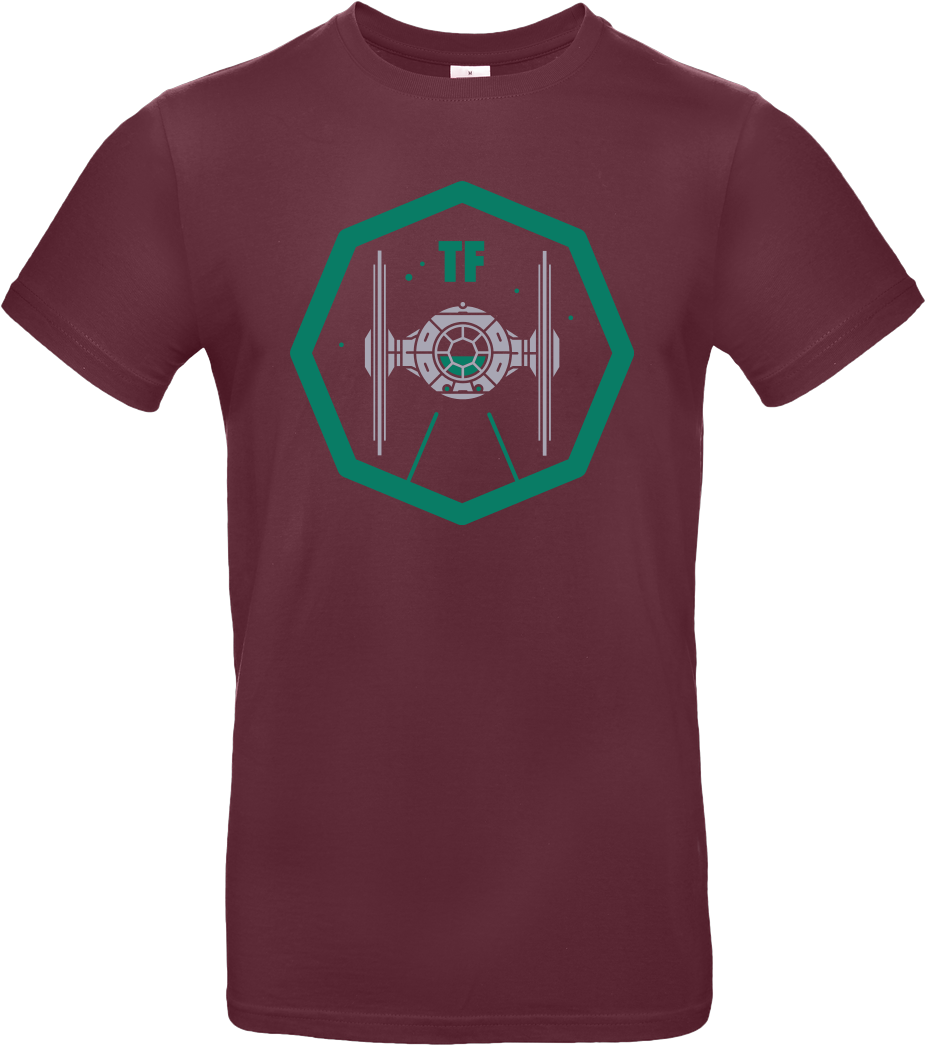 Jensmayor Tie Fighter T-shirt B&c Exact (1044x1044), Png Download