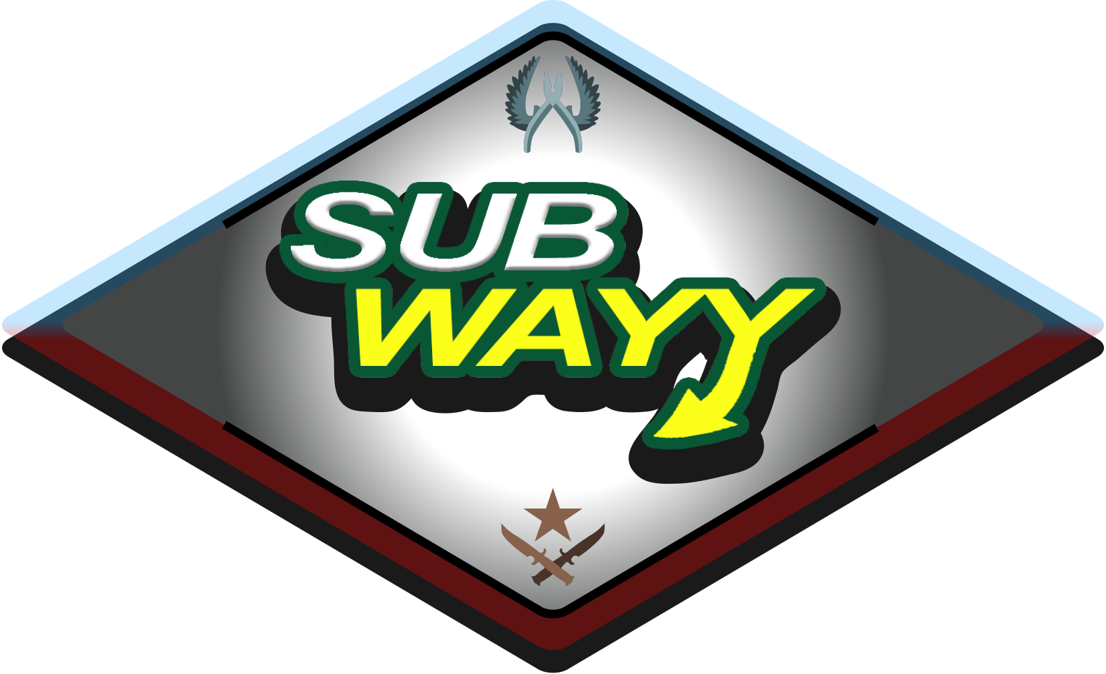 Subway Group Logo Nobg - Emblem (1605x978), Png Download