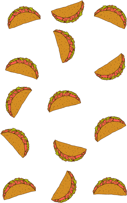 Tacos, Background, And Wallpaper Image - Taco Background Png (500x707