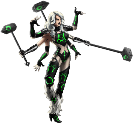Worthy Spiral - Marvel Avengers Alliance Breaker (459x413), Png Download