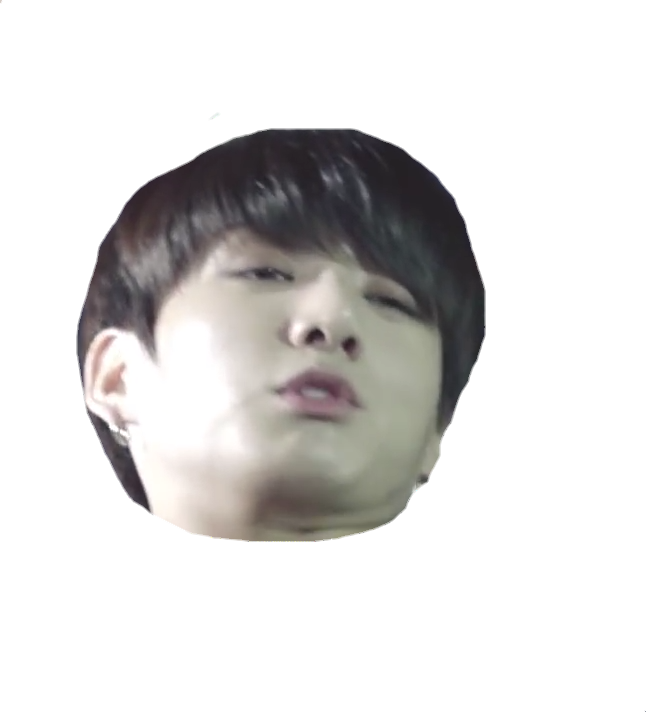 Jungkook Jungkookface Face Jungkooksmile Smile Bts - Jungkook Face Transparent (646x712), Png Download