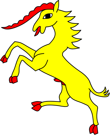 Oddr Badge Unicorn - Portable Network Graphics (366x450), Png Download