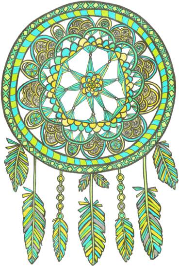 Color - Dream Catcher Transparent (500x626), Png Download