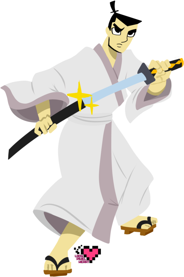 Samurai Jack For Classic Cartoon Network Collab By - Samurai Jack (786x1017), Png Download