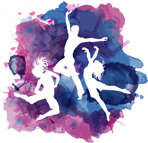 Workshop & Seminars Are Organized For Both Students - Dance Figures (500x483), Png Download