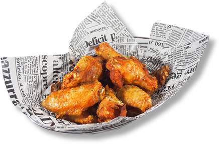 Natural Chicken Wings Deep Fried And Marinated In A - Buffalo Wing (453x304), Png Download