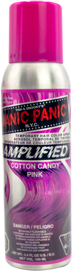 Color Spray Cotton Candy Pink - Manic Panic (1024x1024), Png Download