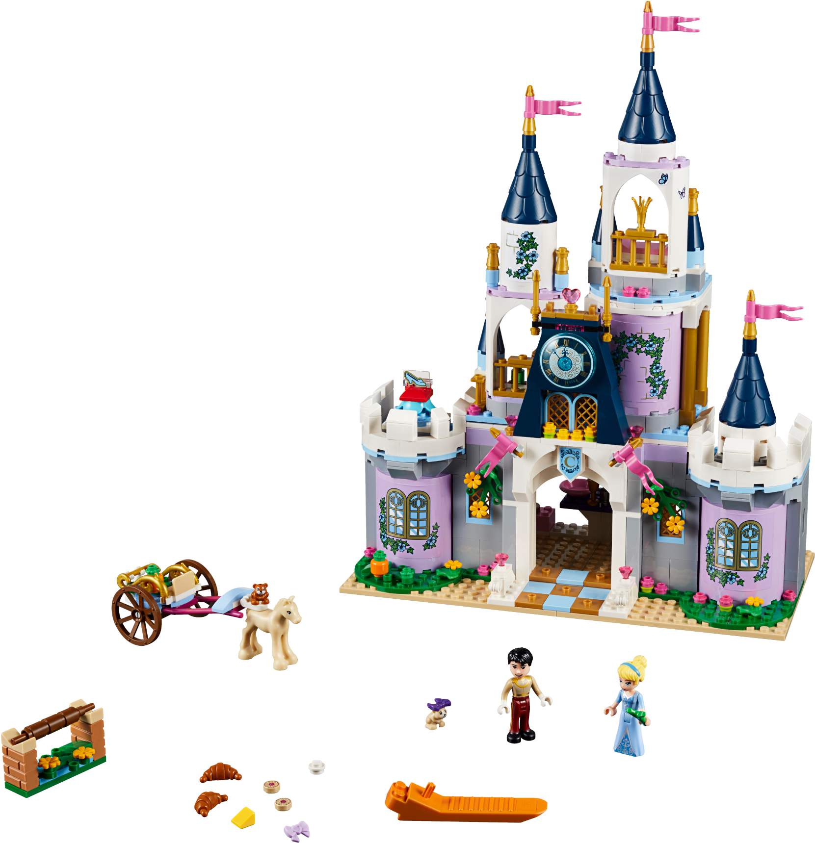 Lego 41154 Disney Cinderella's Dream Castle - 41154 Lego (600x450), Png Download