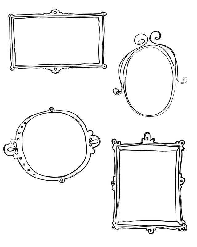 10 Free Png Doodle Frame Blog Boards - Doodle Frame Png (640x800), Png Download