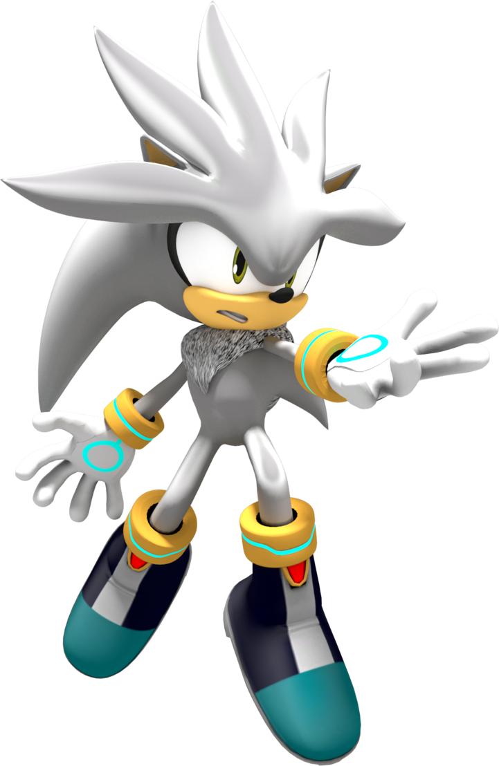 Sonic The Hedgehog Png - Silver The Hedgehog 2014 (721x1108), Png Download