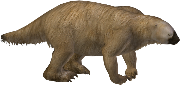 Sloth Png Transparent Images - Giant Ground Sloth Zoo Tycoon 2 (690x690), Png Download