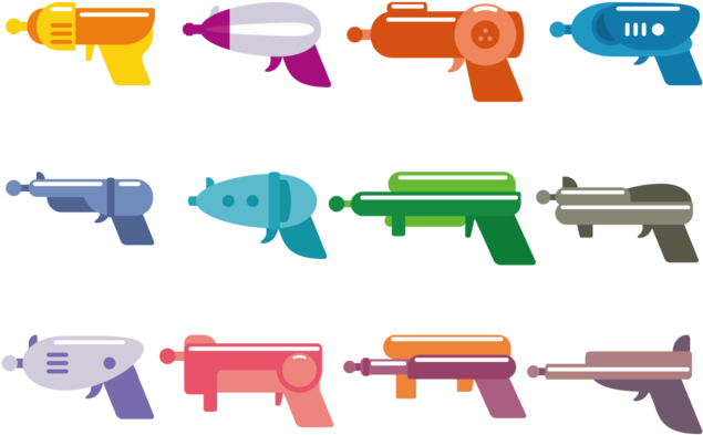Laser Clipart Laser Gun - Laser Tag (700x490), Png Download