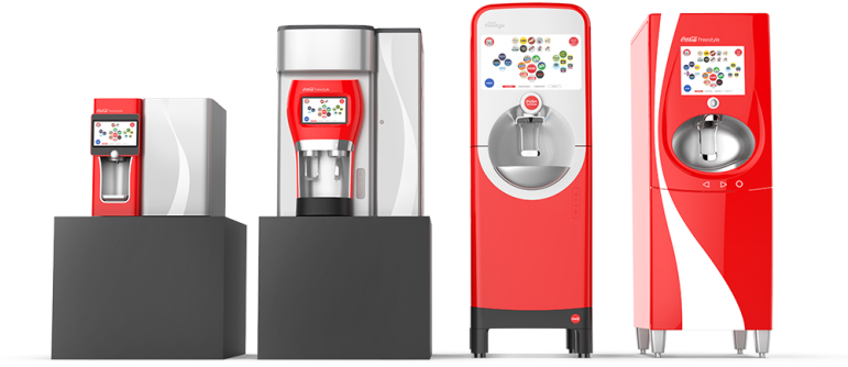 Coca Cola Tests Next Gen Freestyle Machine - Freestyle Coke Machine Png (770x400), Png Download
