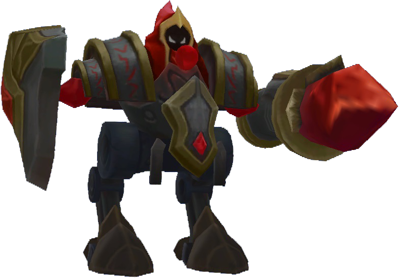 League Of Legends Minions (803x649), Png Download