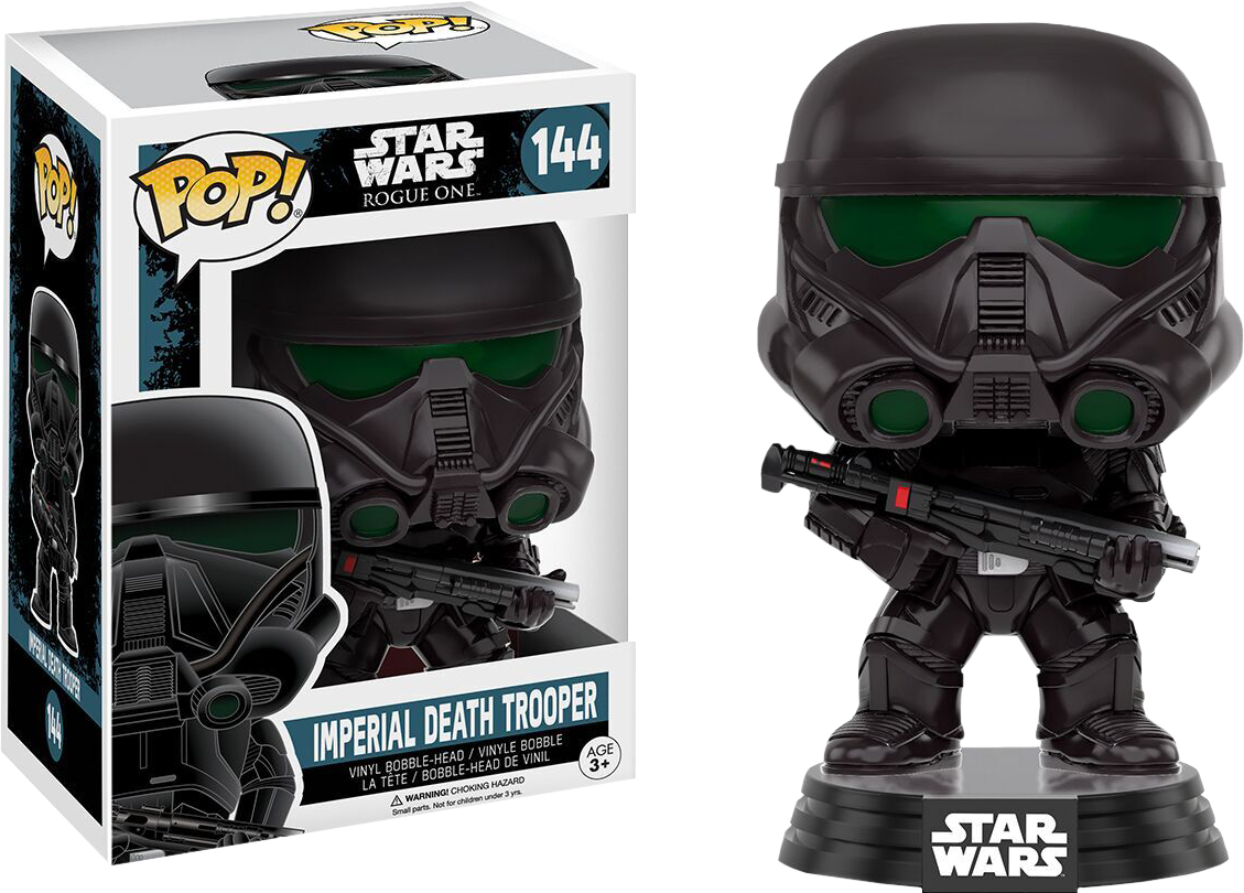 Star - Imperial Death Trooper Pop (1129x810), Png Download