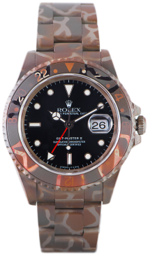 Rolex Gmt-master Ii 16710 Camouflage Airforce2 N - Rolex Submariner (458x458), Png Download