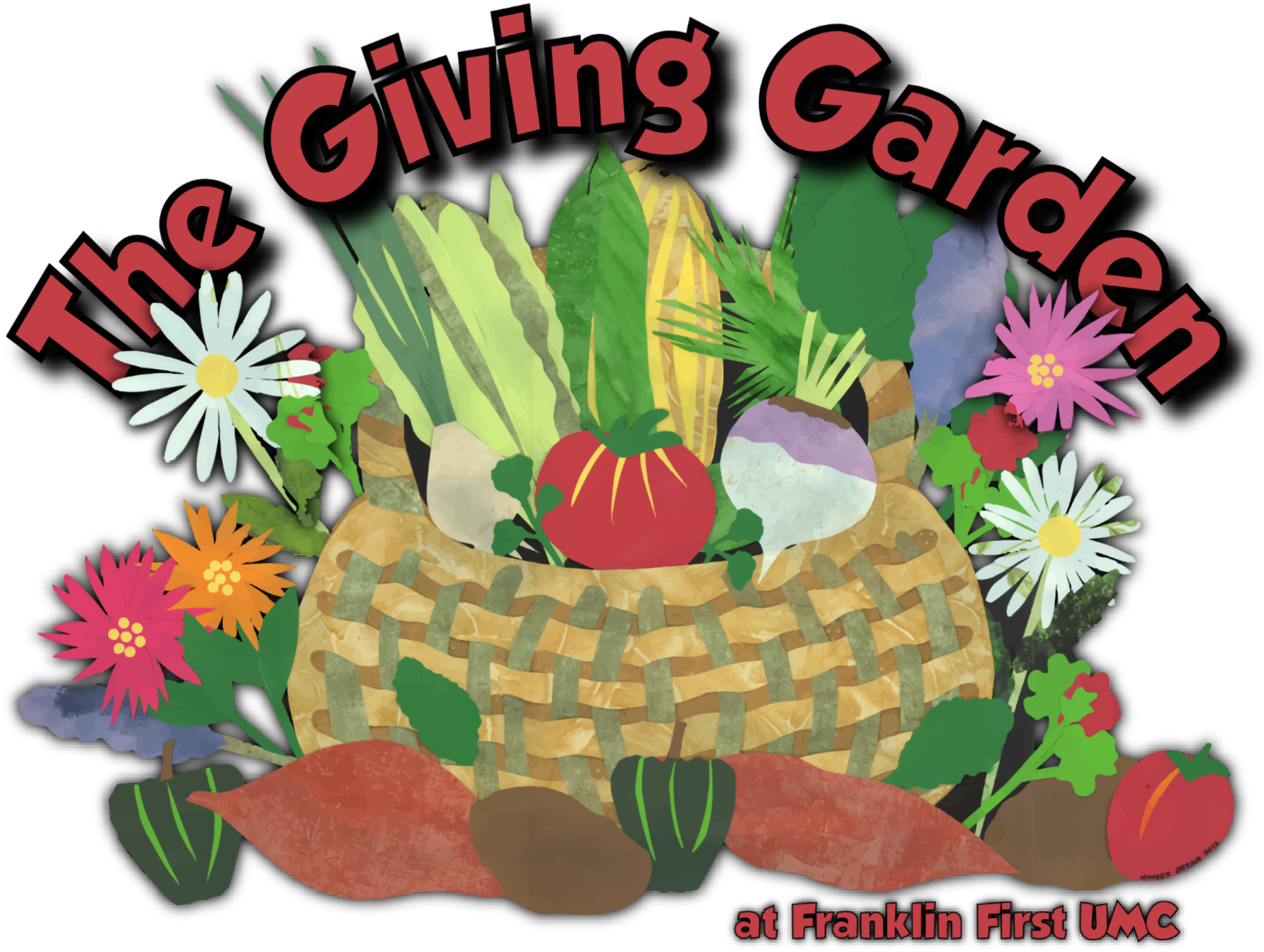 The Giving Garden - Franklin First United Methodist Church (2201x1757), Png Download