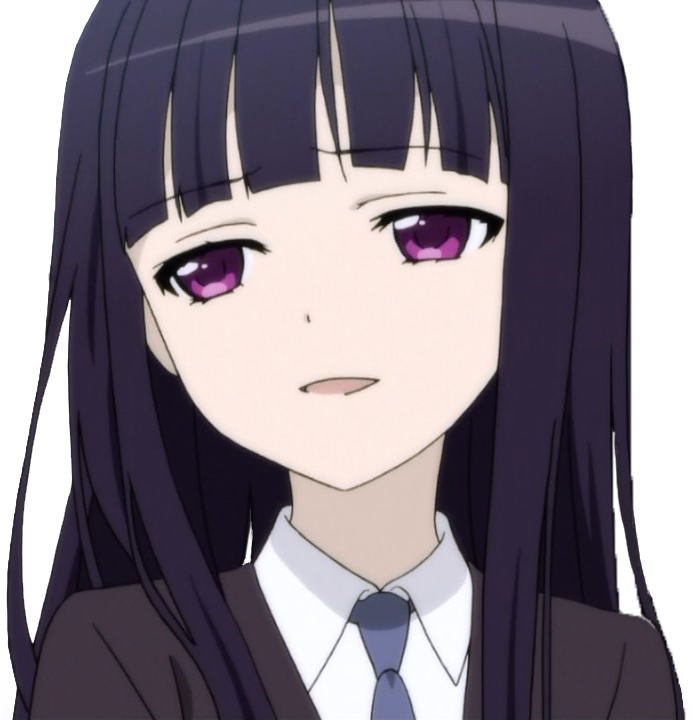 Hair Human Hair Color Purple Anime Nose Hairstyle Head - Anime Girl Face Png (692x720), Png Download
