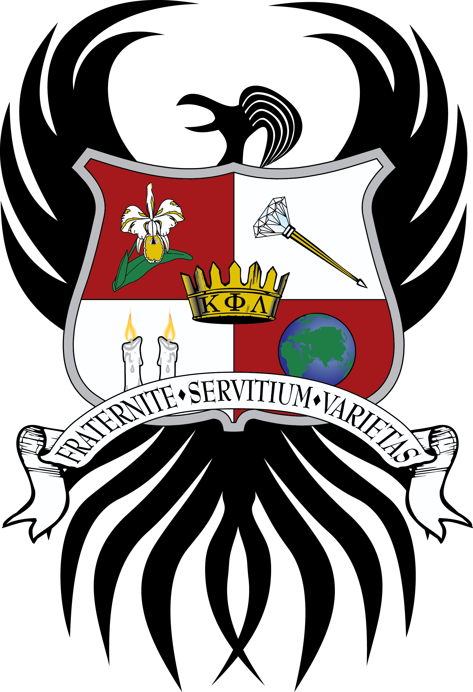 Brand Assets - Kappa Phi Lambda Crest (1797x2627), Png Download