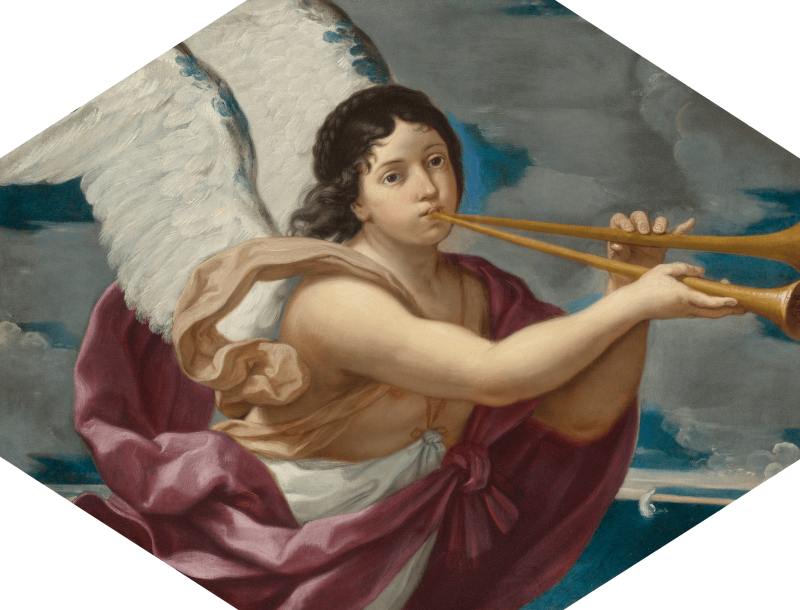 An Allegory Of Fame - Elisabetta Sirani Allegory Of Fame (800x610), Png Download